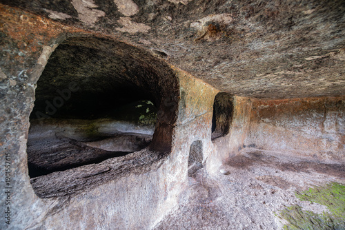 Domus de Janas Necropolis of Montessu, Villaperuccio, Sardinia, Italy 