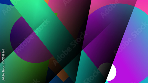 Abstract composition suitable for design projects, background patterns, digital art, vibrant print designs, modern marketing materials, and artistic presentations.