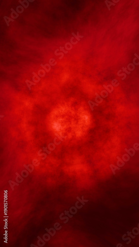 Red Fog Cloud Background Illustrating Cyber Attack AI System Risk and Security Alert with Intense Abstract Digital Threat Mood 3D Rendering