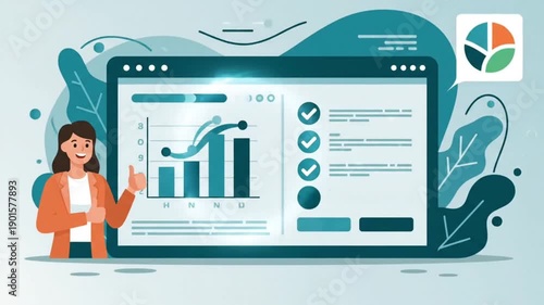 business graph chart