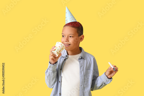 Cute little African-America...