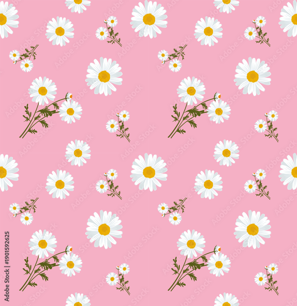 Obraz premium seamless pattern with flowers