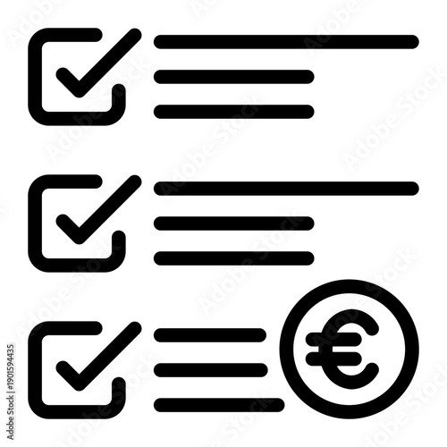 euro line icon