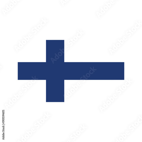 The Finnish flag features a blue Nordic cross on a white background, symbolizing the country's rich history and culture.