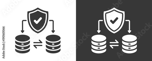Authorization Icon Set Vector Collection Isolated In Black And White