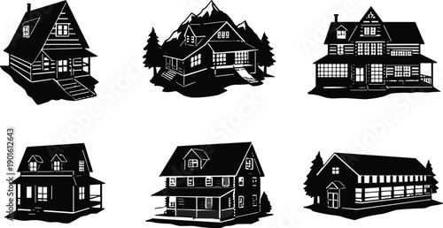 House, silhouette, architecture, building, residential, home, property, design, exterior, real estate, modern, 