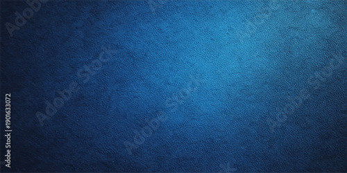 A vintage dark blue grunge background with a rough paper texture and aged paint design creates a weathered backdrop for retro art and wall wallpaper illustrations