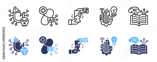 Cyber Threat, AI Medicine, Robot Partner, Smart City, AI Education
