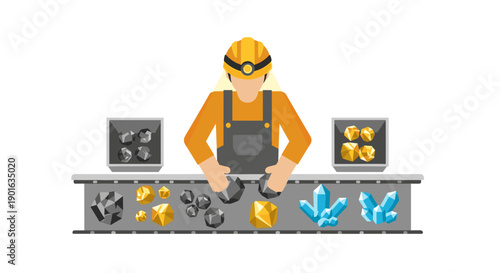 Mechanic Working on Machinery Parts.