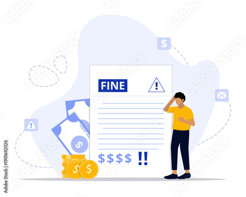 Fine concept illustration. Suitable for landing page, ui, web, App intro card, editorial, flyer, and banner.