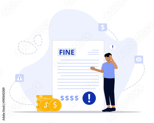 Fine concept illustration. Suitable for landing page, ui, web, App intro card, editorial, flyer, and banner.