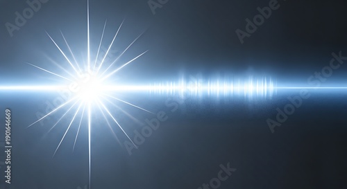 bright light burst, energy beam, abstract background