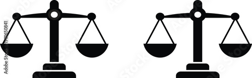 Balanced scales for justice and equality