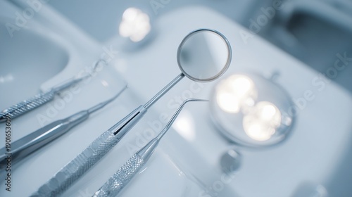 Professional Dental Tools in Clean Clinic / 清潔な歯科医院のプロ用歯科器具1