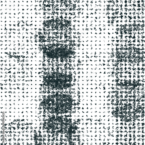 The noisy texture consists of dirty, torn spots of varying density.