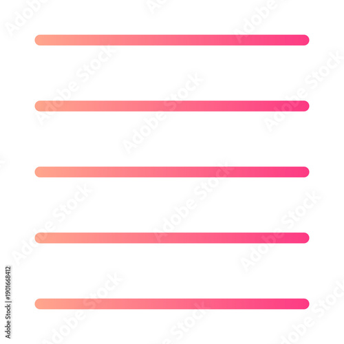 justify gradient icon