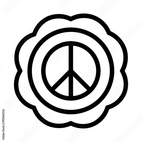 peace line icon