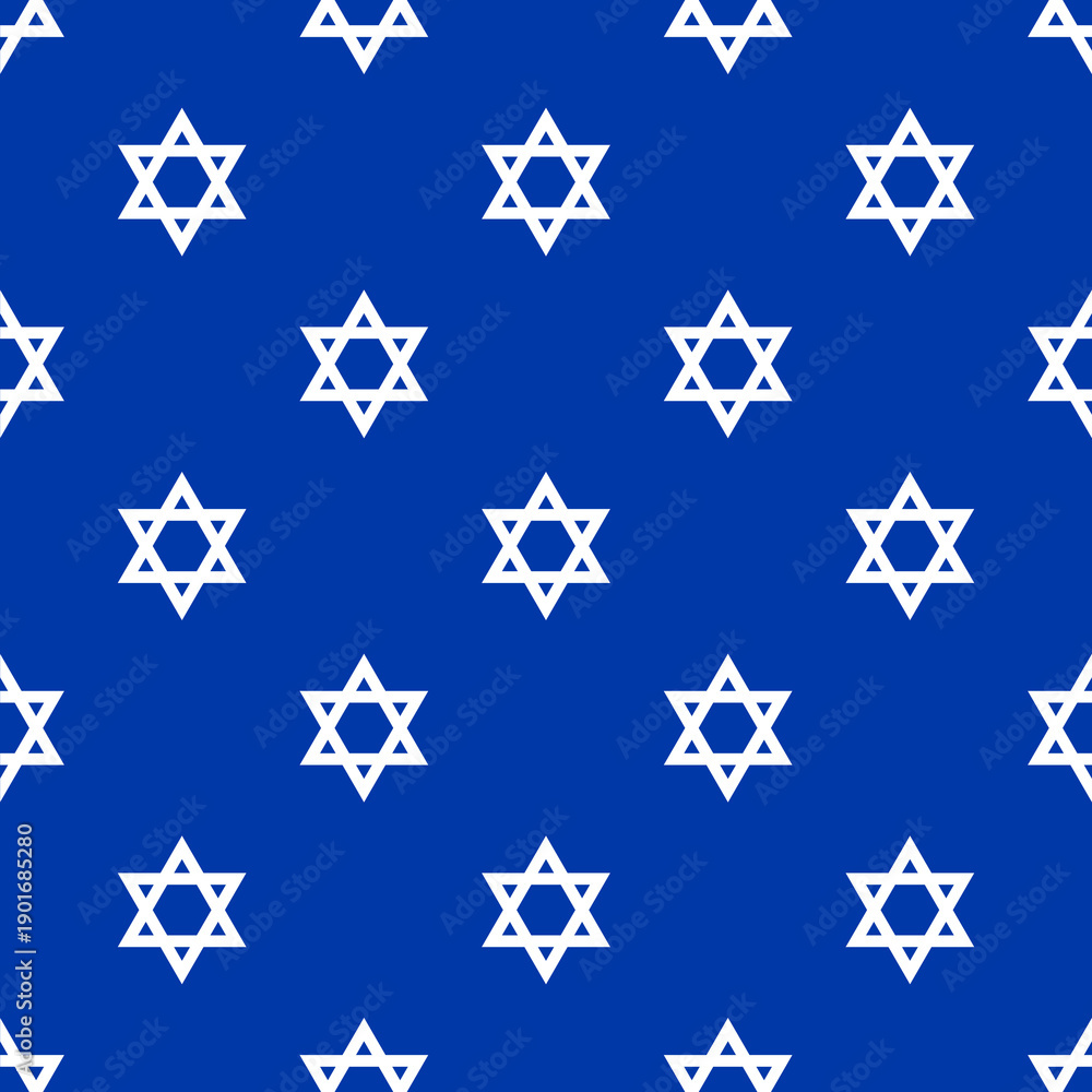 Fototapeta premium Abstract seamless geometric star pattern designed for decorative backgrounds, surface design, textiles, wallpapers and creative graphic projects.