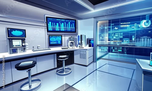 Modern Laboratory with Advanced Technology and Equipment.