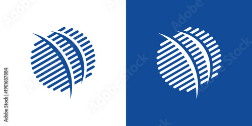 Dual meaning logo combining global and technology elements, symbolizing worldwide connectivity, digital innovation, advanced systems, and a modern global tech identity.