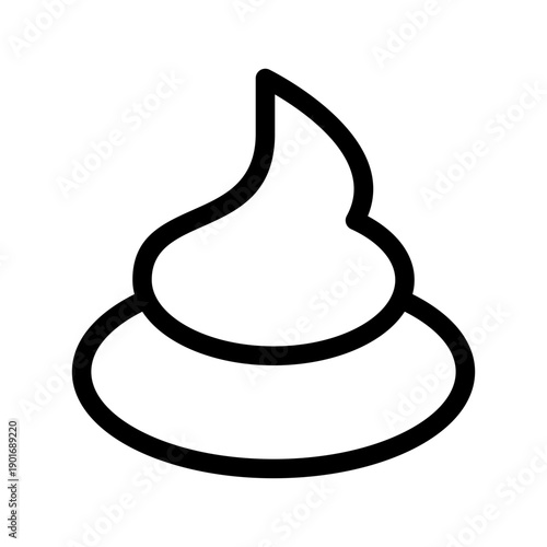 Poop Icon Vector Symbol Design Illustration