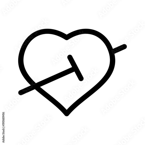 Love Icon Vector Symbol Design Illustration