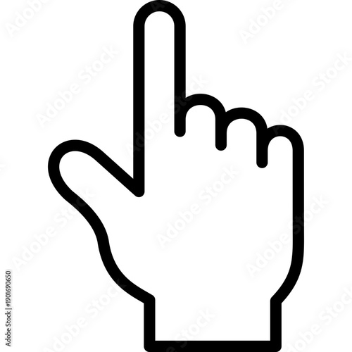 loser icon illustration design with outline