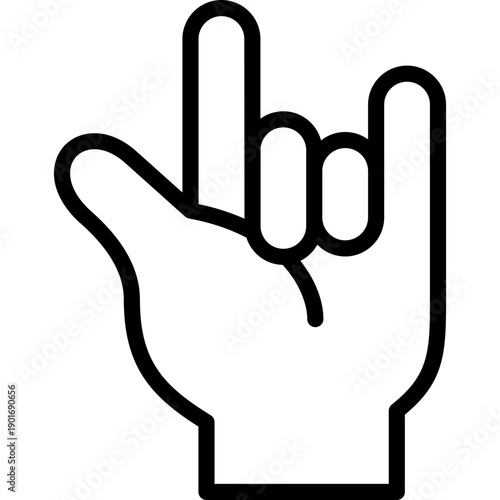 metal icon illustration design with outline