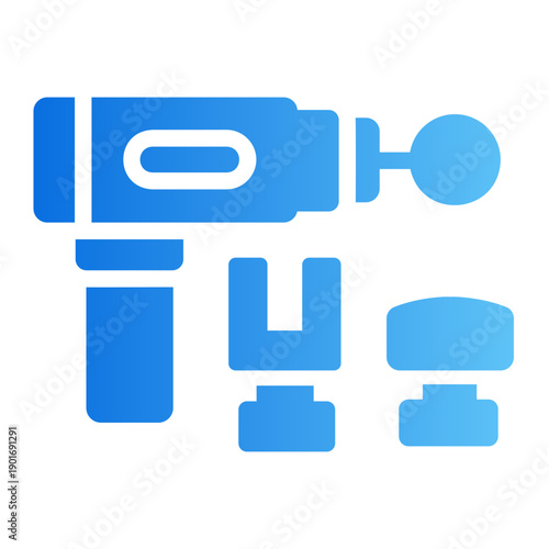 Body massages tool Line Gradient Icon