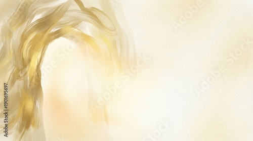Easter Christ Jesus Resurrection Light Gold Abstract background representing the divine miracle of faith and hope during the holy morning celebration of spiritual grace and peace.