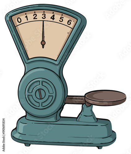 Old fashion weighing scales