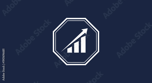 Graphic Representation Of Financial Growth And Development In Modern Business Context