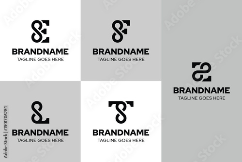 Letter E F L T Z Infinity Logo, symbolizing continuity, balance, and limitless potential