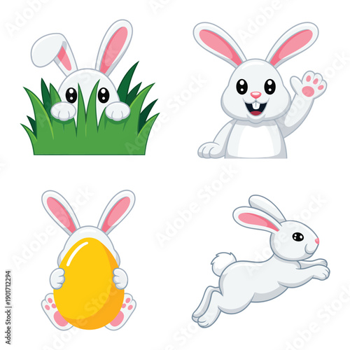 Easter bunny set, spring egg hunt poster, kids craft table session, photo booth props, candy station signage, park map guide