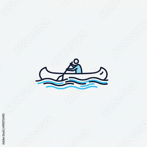 vector illustration of a boat