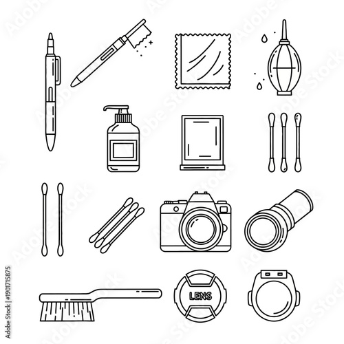 Photography Equipment and Accessories Collection.