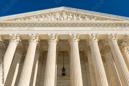Slika na platnu Supreme court courthouse in washington dc