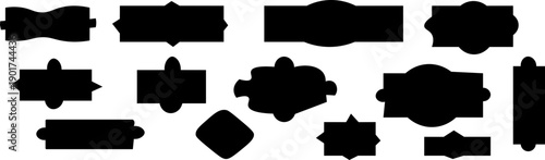 Ramadan Kareem set stylish frame, promotions and advertising Baner, Islamic frame vector illustration in Arabic style. graphic style with abstract shapes templates for social . vector illustration .