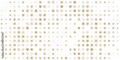 Gold falling down confetti background. Repeated golden dotted glitter pattern. Yellow, orange and golden dots nice