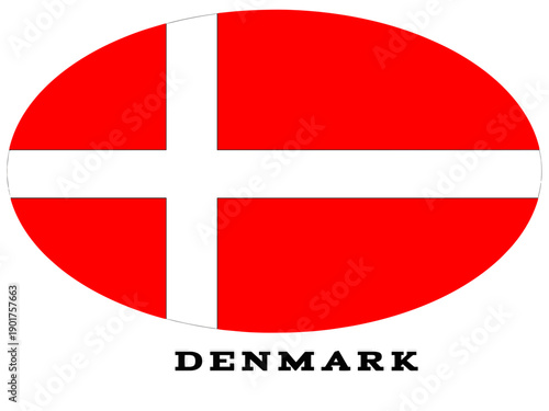 danish flag button