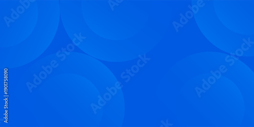 Blue gradient abstract circle shape background graphic simple