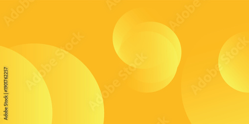 Fluid yellow gradient shapes composition. for presentation design. Vermilion base for website, print, base for banners
