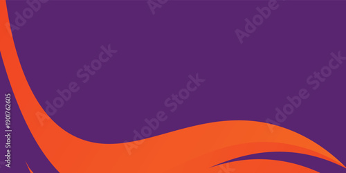 Modern dark purple orange pink geometric . Dynamic style banner design from fruit concept. It is suitable vector illustration eps10
