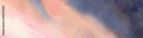 Soft abstract watercolor, creating a calm artistic background with gentle motion and texture. vector