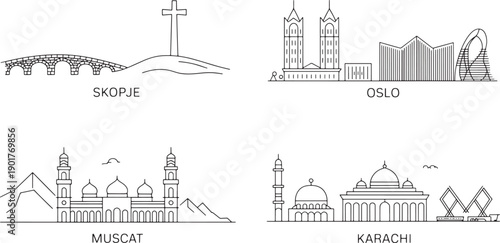 Dushanbe skyline outline city landmark architecture urban design famous buildings famous travel destination