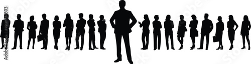 business team, corporate group, leadership silhouette, professional diversity, teamwork collaboration, office staff, career success, management concept, unity illustration, workplace strategy,