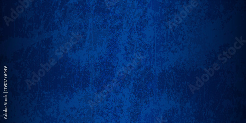 Modern beautifully textured royal blue painted surface with subtle lighting and brush strokes abstract