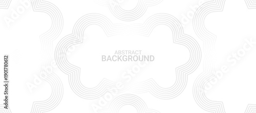 Minimal white abstract background with soft gray curved lines, modern clean wave pattern for corporate presentation, technology branding, website header and print design.
