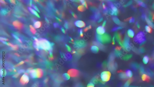 Wallpaper Mural Defocused glow. Light flare. Purple orange neon color optical gleam round rainbow visual luminous glint on abstract art bokeh background. Torontodigital.ca
