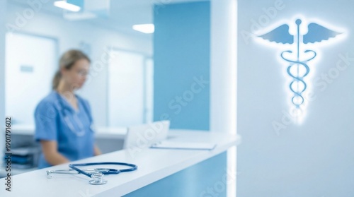 Medical health care background